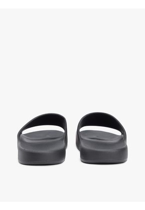 Sandalias Negro Con Logo Ondulado Tommy Hilfiger