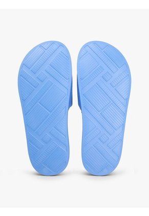 Sandalias Azul De Lona Con Logo Bordado Tommy Hilfiger