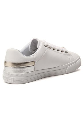 Tenis Blanco-Plateado-Dorado Tommy Hilfiger
