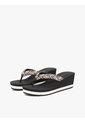 Sandalias Negro De Cuña Con Tiras De Cuerda Tommy Hilfiger de Tommy Hilfiger