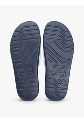 Sandalias Blanco Con Monotipo Hilfiger Tommy Hilfiger