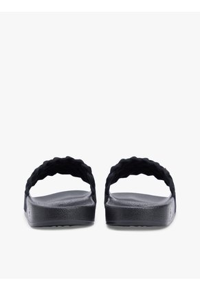 Sandalias Negro Con Tira Trenzada Tommy Hilfiger