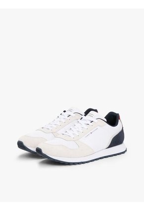 Tenis Blanco Con Logo Tommy Hilfiger