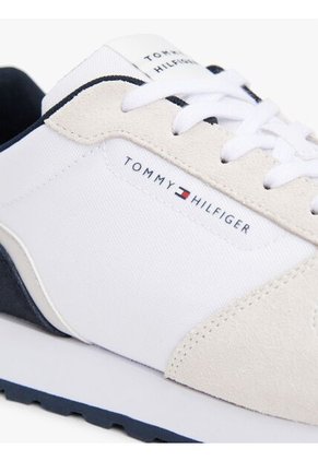 Tenis Blanco Con Logo Tommy Hilfiger