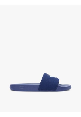 Sandalias Azul De Lona Con Logo Bordado Tommy Hilfiger Tommy Hilfiger