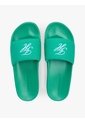 Sandalias Verde De Lona Con Logo Bordado Tommy Hilfiger de Tommy Hilfiger