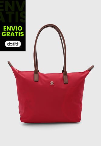 Bolso TOMMY HILFIGER Popette Rojo Tommy Hilfiger