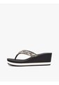 Sandalias Negro De Cuña Con Tiras De Cuerda Tommy Hilfiger de Tommy Hilfiger