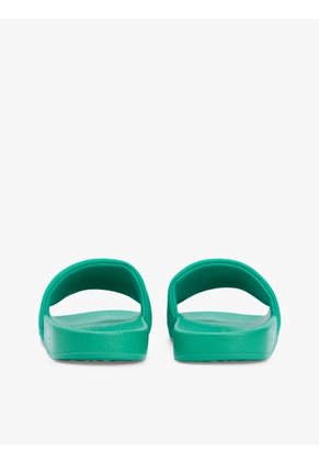 Sandalias Verde De Lona Con Logo Bordado Tommy Hilfiger