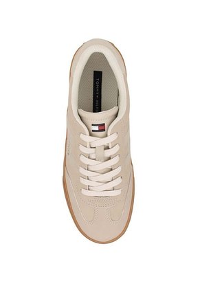 Tenis Beige De Corte Bajo Casuales Tommy Hilfiger