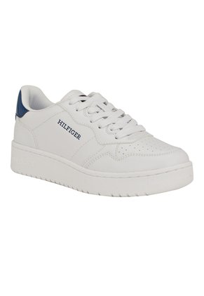 Tenis Blanco Con Logo Monotipo Tommy Hilfiger