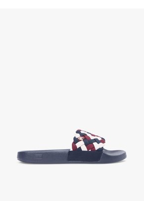 Sandalias Multicolor Con Tira Trenzada Tommy Hilfiger