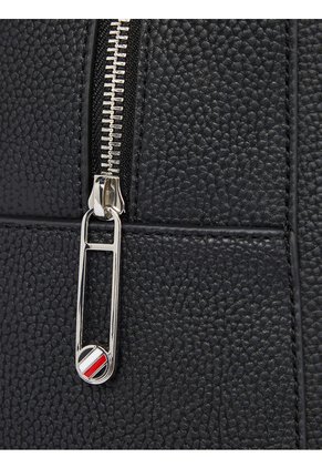 Morral Granulada Con Monograma Mujer Negro Tommy Hilfiger