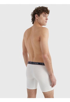 3 Pack Boxer Brief Blanco Detalles Para Hombre Tommy Hilfiger