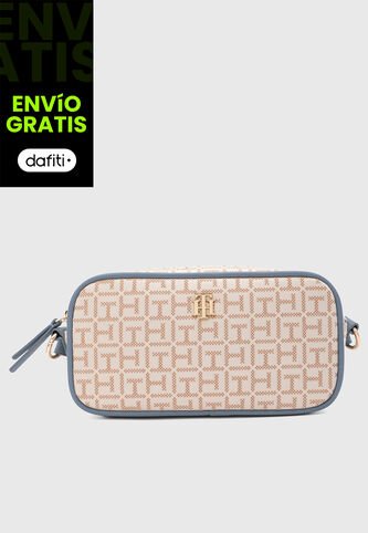 Bolso Manos Libres TOMMY HILFIGER Mckenna II  Beige Tommy Hilfiger