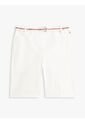 Bermudas Blanco Con Cinturón Tommy Hilfiger de Tommy Hilfiger