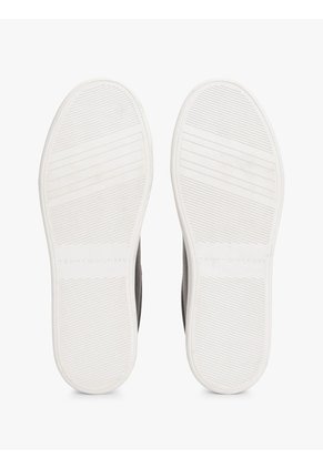 Tenis Negro Essential De Cuero Tommy Hilfiger
