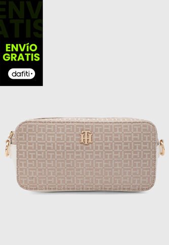 Bolso Manos Libres TOMMY HILFIGER Helena II Café Tommy Hilfiger