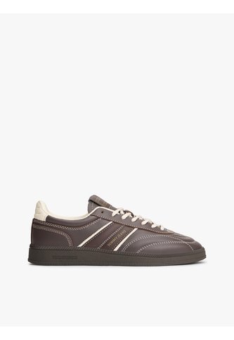 Tenis Negro The Greenwich De Cuero Tommy Hilfiger Tommy Hilfiger