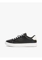 Tenis Negro Essential De Cuero Tommy Hilfiger de Tommy Hilfiger