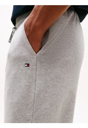Joggers Gris De Felpa Con Bajo Elástico Tommy Hilfiger