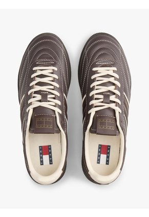 Tenis Negro The Greenwich De Cuero Tommy Hilfiger