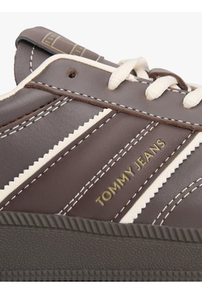 Tenis Negro The Greenwich De Cuero Tommy Hilfiger