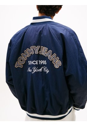 Chaqueta Multicolor Bomber Varsity De Nailon Tommy Jeans