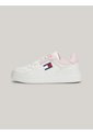 Tenis Rosa Essential De Cuero Retro Tommy Hilfiger de Tommy Hilfiger