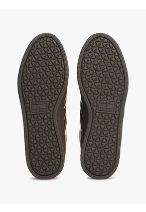 Tenis Negro The Greenwich De Cuero Tommy Hilfiger