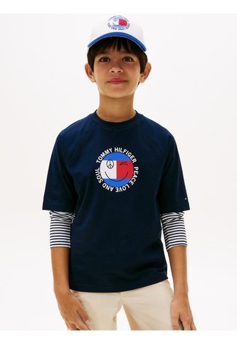 Camiseta Multicolor Con Logo Gráfico Tommy Hilfiger Tommy Hilfiger
