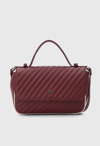 Bolso TOMMY HILFIGER Vinotinto Tommy Hilfiger