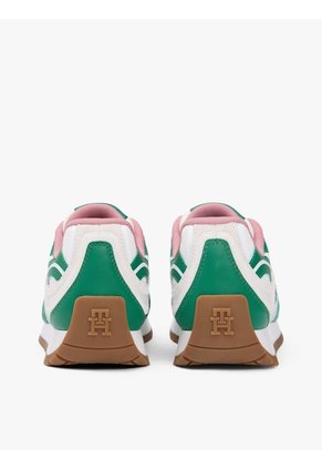 Tenis Multicolor De Cuero Con Monograma TH Tommy Hilfiger