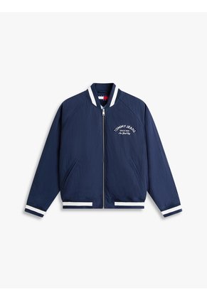 Chaqueta Multicolor Bomber Varsity De Nailon Tommy Jeans
