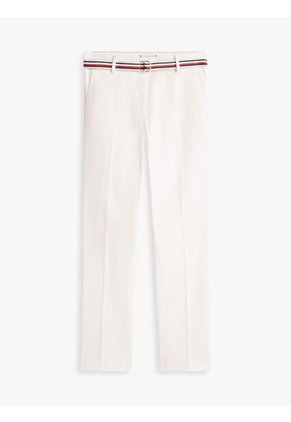 Pantalón Blanco Chino Slim En Twill Tommy Hilfiger