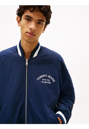 Chaqueta Multicolor Bomber Varsity De Nailon Tommy Jeans