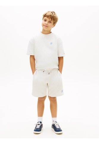 Bermudas Blanco Con Logo Script Tommy Hilfiger Tommy Hilfiger