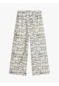 Pantalón Blanco Amplio De Pierna Ancha Tommy Hilfiger de Tommy Hilfiger