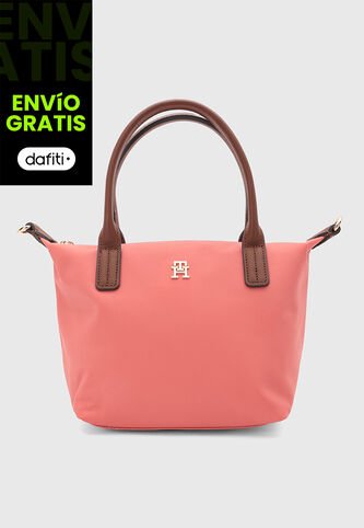 Bolso TOMMY HILFIGER Popette Mini Coral Tommy Hilfiger