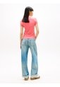 Camiseta Roja Essential De Corte Slim Tommy Jeans de Tommy Hilfiger