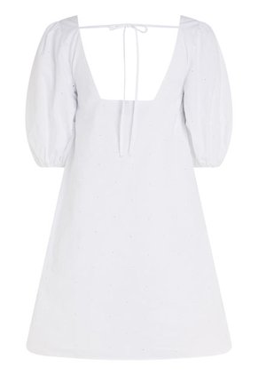 Vestido Hasta La Rodilla Mujer Blanco Tommy Hilfiger