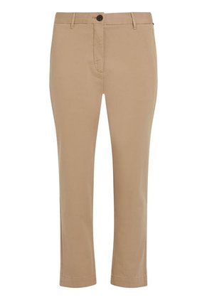 Pantalón Beige Stretch Chino De Corte Slim Tommy Hilfiger