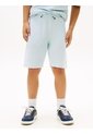 Bermudas Azul Con Logo Script Tommy Hilfiger de Tommy Hilfiger