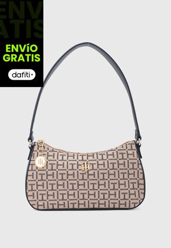 Bolso TOMMY HILFIGER Clarabelle II Beige Tommy Hilfiger