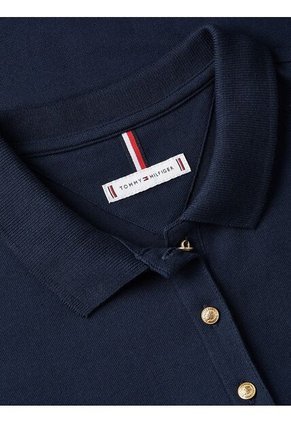 Polo Multicolor Con Piqué De Corte Slim Tommy Hilfiger