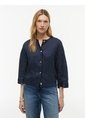 Blusa Azul Oscuro De Raya Diplomática Con Botones Dorados Tommy Hilfiger de Tommy Hilfiger