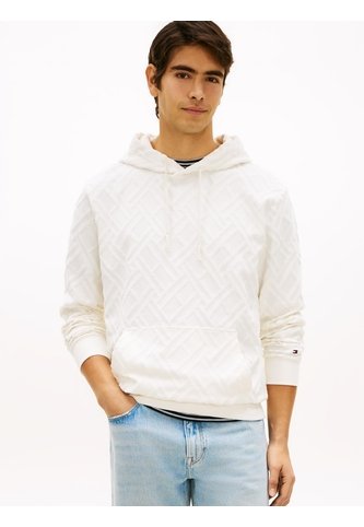 Buzo Blanco Con Capota AOP Flag Jacquard Tommy Hilfiger Tommy Hilfiger