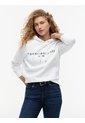 Suéter Blanco Heritage Con Gorro  Tommy Hilfiger de Tommy Hilfiger