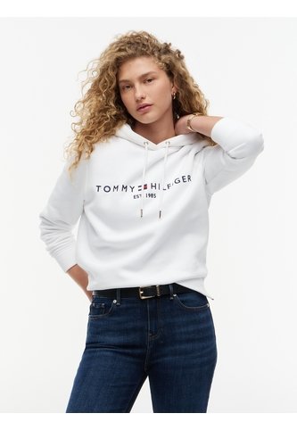 Suéter Blanco Heritage Con Gorro  Tommy Hilfiger Tommy Hilfiger