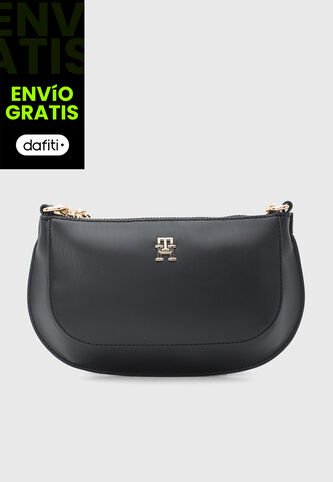 Bolso Manos Libres TOMMY HILFIGER Glam Mini Negro Tommy Hilfiger